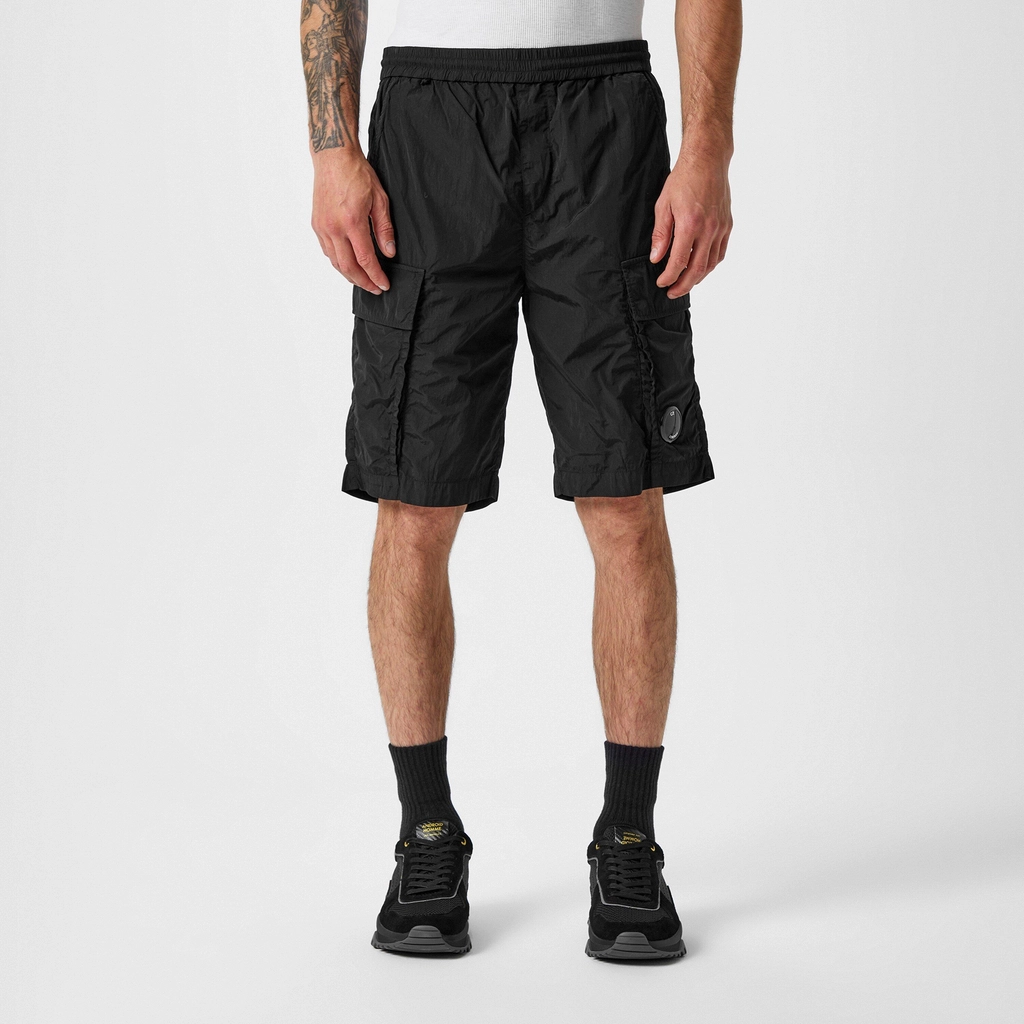CP Company Chrome R Cargo Shorts - Black 999